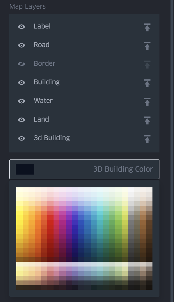 map layers