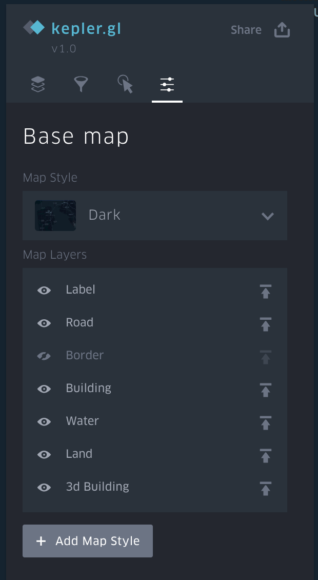 base map panel base map panel
