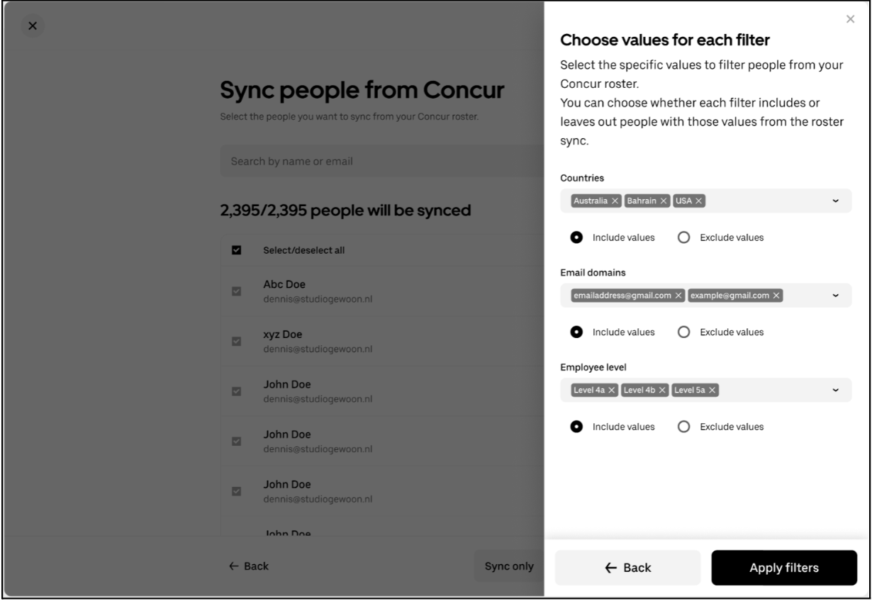 choose-values-from-filter